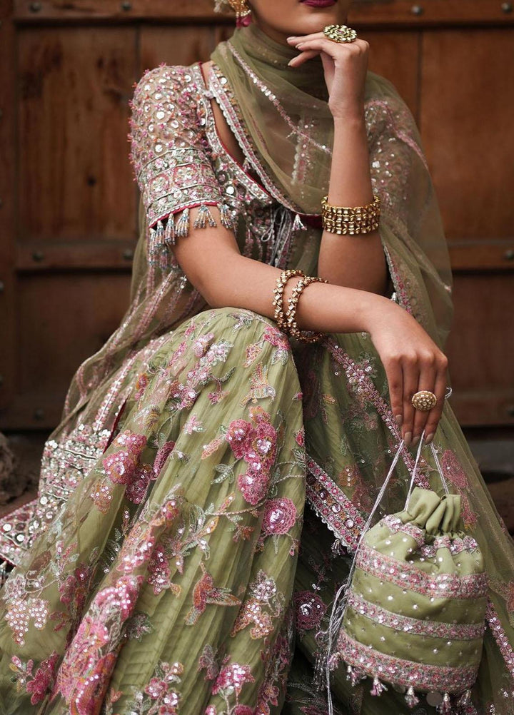 Tammam By Hussain Rehar Embroidered Net Suits Unstitched 3 Piece HRR23T Safar - Luxury Collection