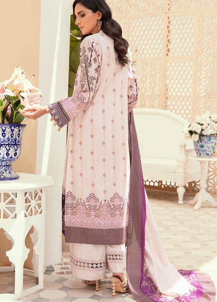 Tarz-e-Libas By Banafsheh Embroidered Lawn Suits Unstitched 3 Piece BF22TL BNT-04 - Summer Collection