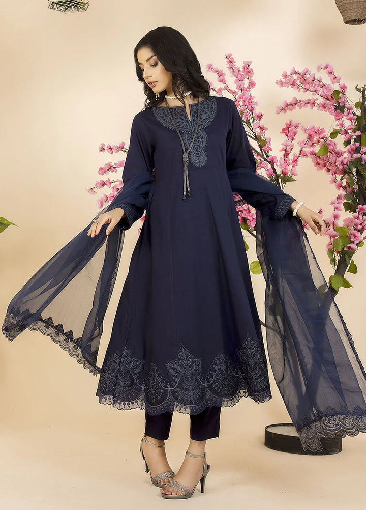 Tassawur Pret Embroidered Cotton 3 Piece Suit Mahroz