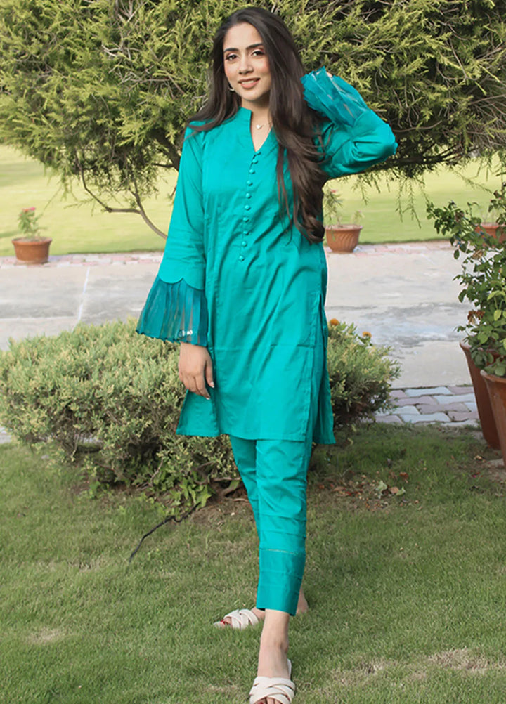 Tassawur Pret Embroidered Organza 3 Piece Suit Tuscan Melody