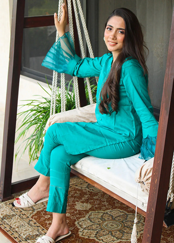 Tassawur Pret Embroidered Organza 3 Piece Suit Tuscan Melody