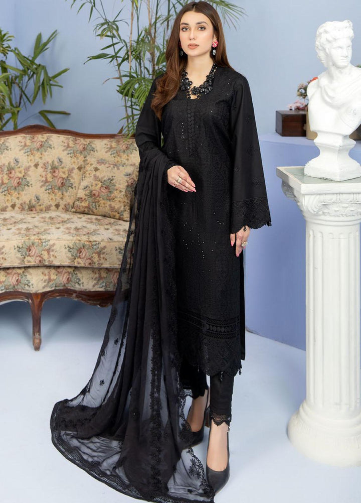 Tehzeeb By Riaz Arts Embroidered Lawn Suits Unstitched 3 Piece RA23TPL TL-49 - Summer Collection