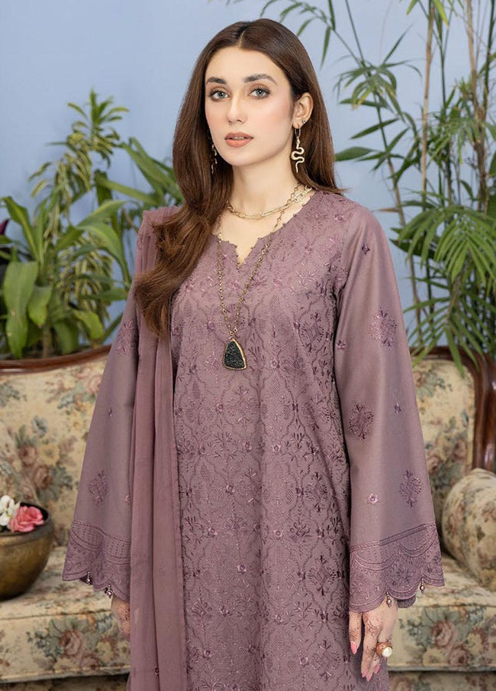 Tehzeeb By Riaz Arts Embroidered Lawn Suits Unstitched 3 Piece RA23TPL TL-50 - Summer Collection