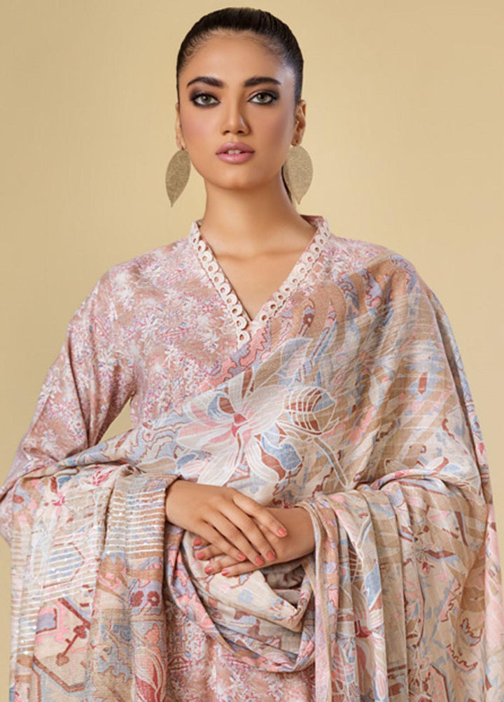 Tehzeeb By Riaz Arts Printed  Suits Unstitched 3 Piece RA23LP TL-104 - Summer Collection