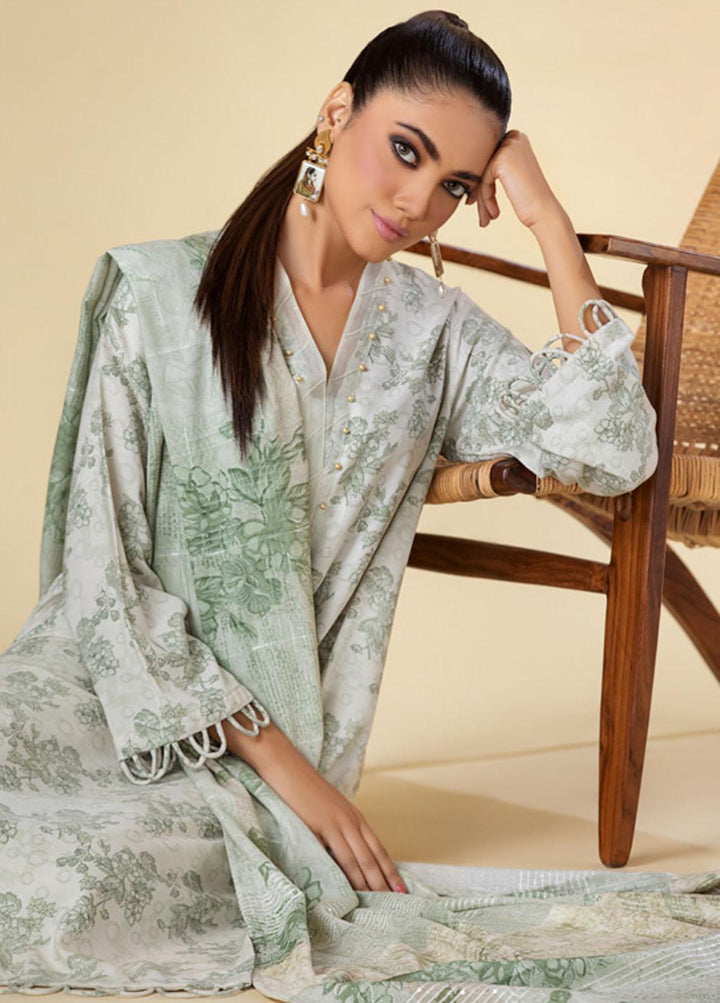 Tehzeeb By Riaz Arts Printed  Suits Unstitched 3 Piece RA23LP TL-105 - Summer Collection