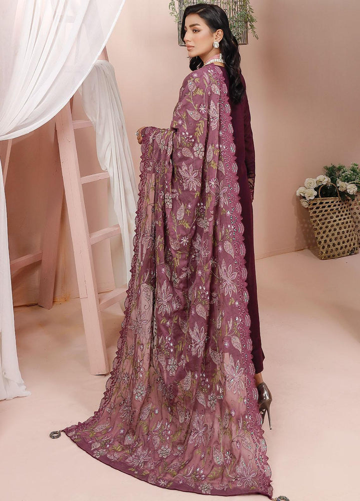 Tehzeeb By Riaz Arts Embroidered Swiss Voile Suits Unstitched 3 Piece RS23TS TL-12 - Summer Collection