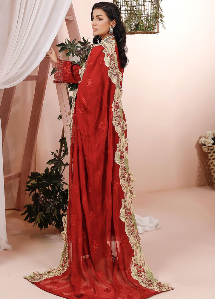 Tehzeeb By Riaz Arts Embroidered Swiss Voile Suits Unstitched 3 Piece RS23TS TL-14 - Summer Collection