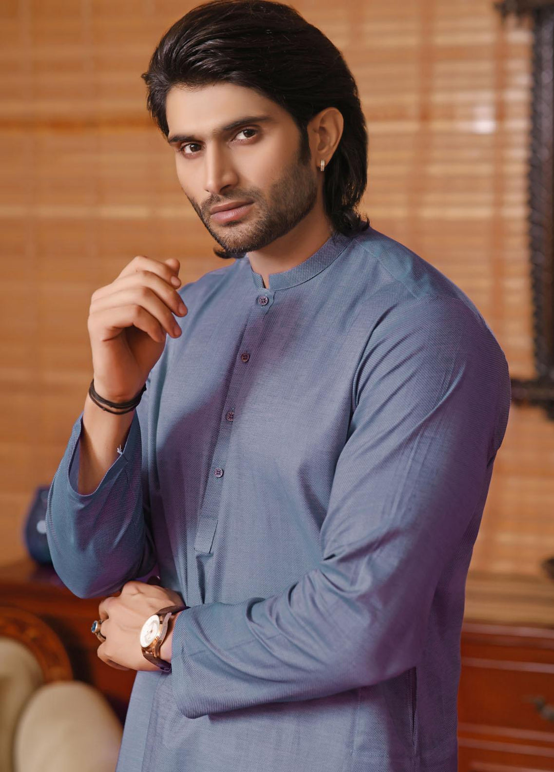 The Great Master (TGM) Cotton Formal Men Shalwar Kameez - TGM21KS Fluorescent