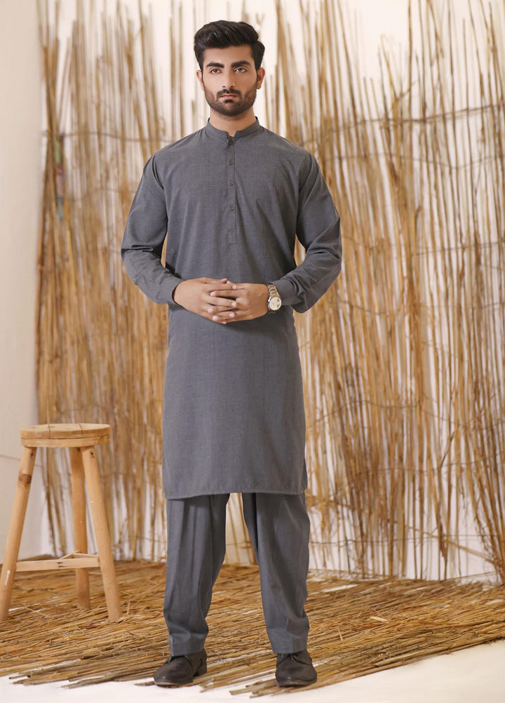 The Great Master (TGM) Blended Formal Shalwar Kameez for Men -  TGM21KS Heather