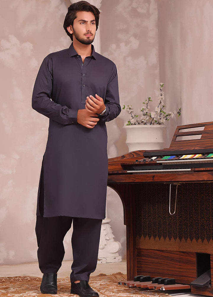 The Great Master (TGM) Wash N Wear Formal Kameez Shalwar for Men -  TGM22MN-4 Greywing
