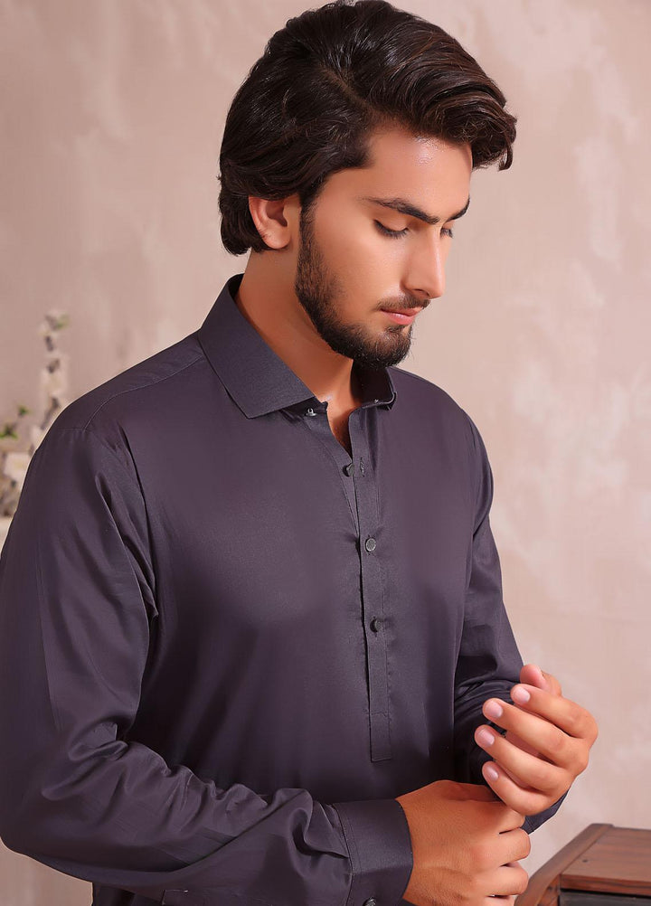 The Great Master (TGM) Wash N Wear Formal Kameez Shalwar for Men -  TGM22MN-4 Greywing