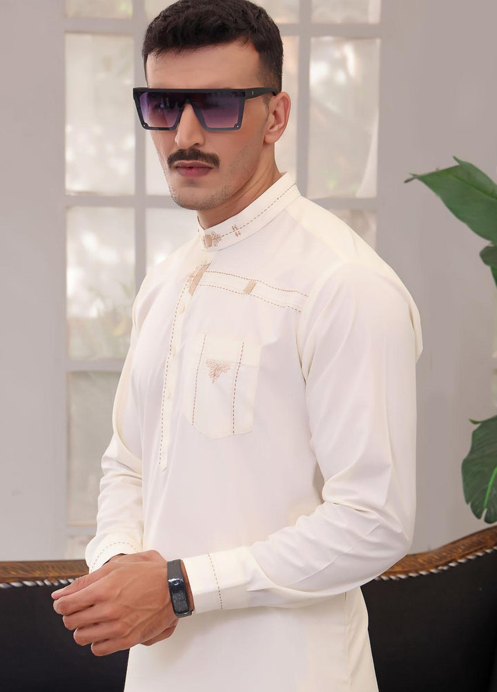 The Great Master (TGM) Wash N Wear Formal Kameez Shalwar for Men -  TGM22MFS Wild Sand