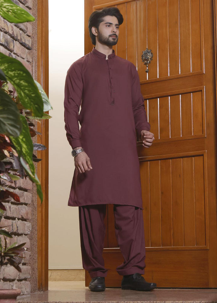 The Great Master (TGM) Wash N Wear Formal Men Shalwar Kameez -  TGM22MS Apple Candy