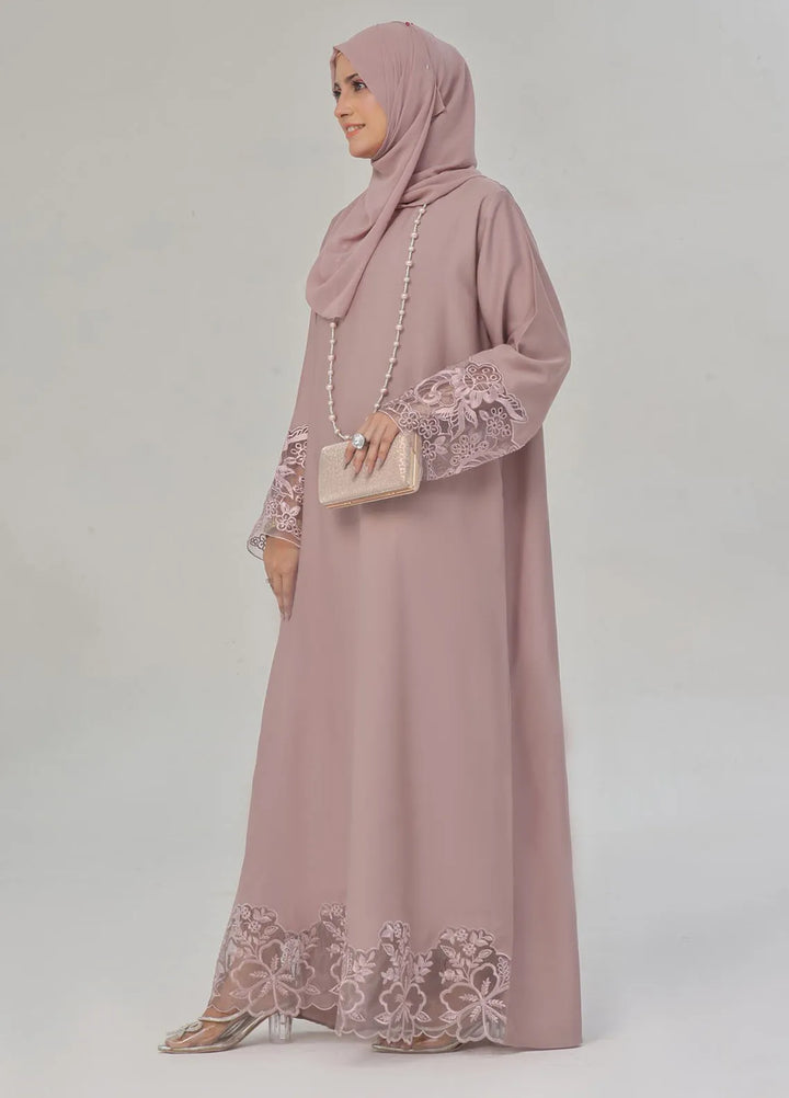 TGM Pret Embroidered Nidha Abaya Alisha
