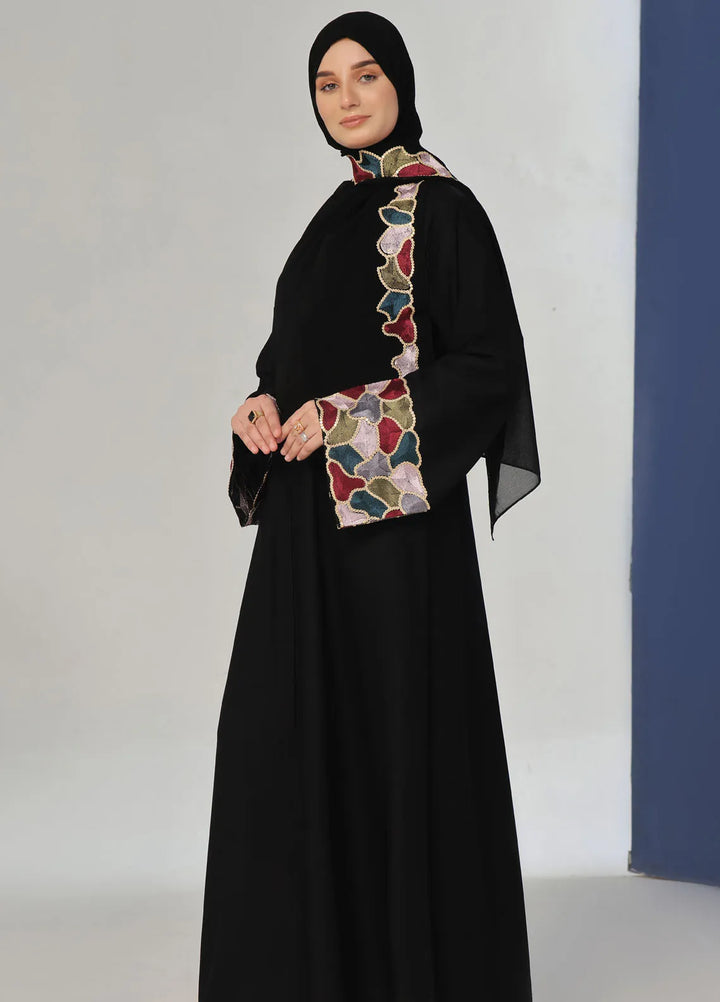 TGM Pret Embroidered Nidha Abaya Maira