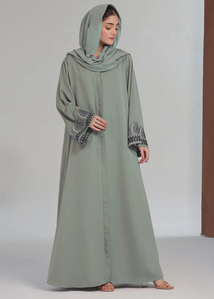 TGM Pret Embroidered Nidha Abaya Nylah
