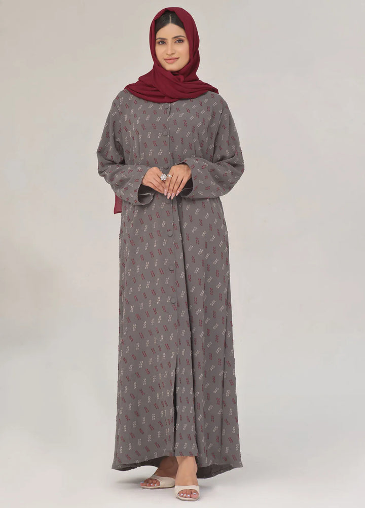 TGM Pret Plain Cypress Abaya Pashmina