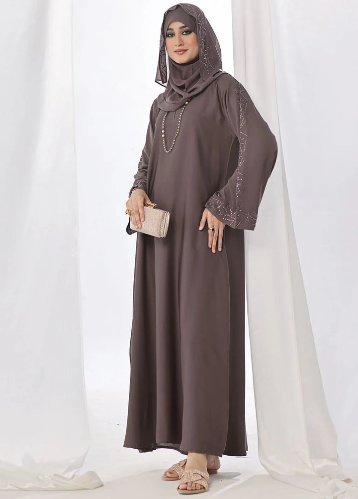 TGM Pret Stone Work Nidha Abaya Mohsina