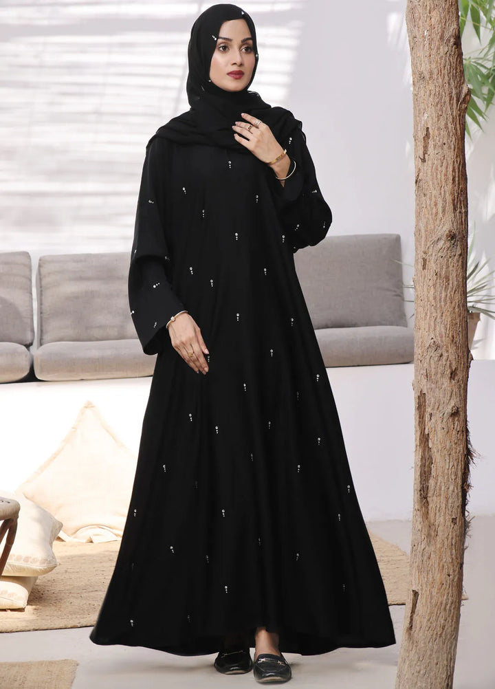 TGM Pret Stone Work Nidha Abaya Ramisha