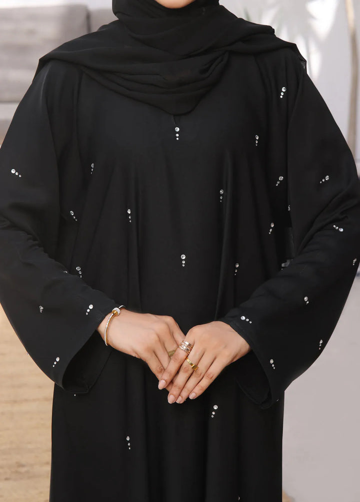 TGM Pret Stone Work Nidha Abaya Ramisha