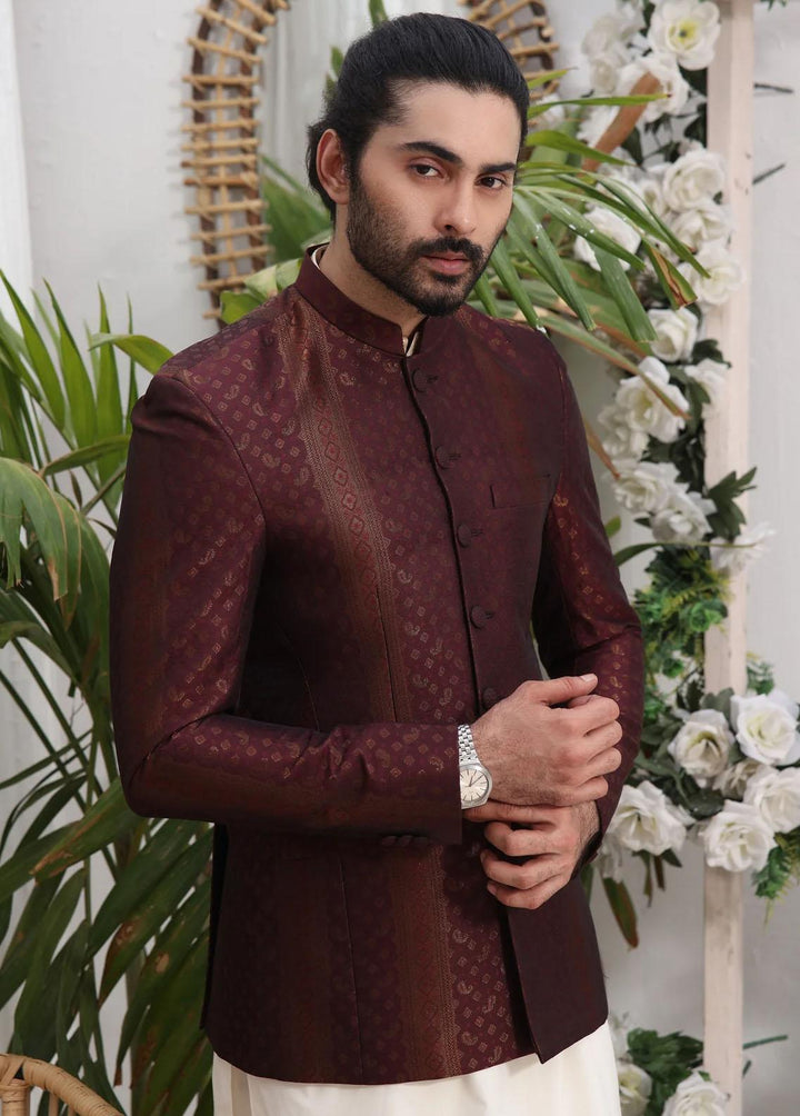 The Great Master (TGM) Jamawar Formal Prince Coat for Men -  Prince Coat 74