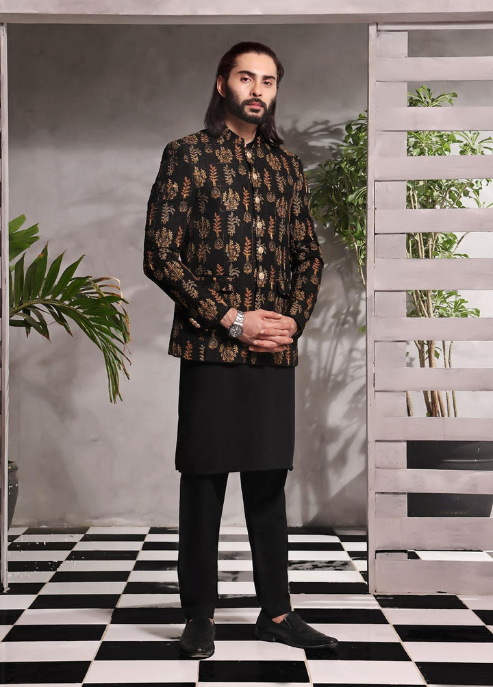 The Great Master (TGM) Raw silk Formal Prince Coat for Men -  Prince Coat 82