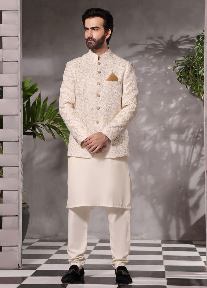 The Great Master (TGM) Jamawar Formal Prince Coat for Men -  Prince Coat 86