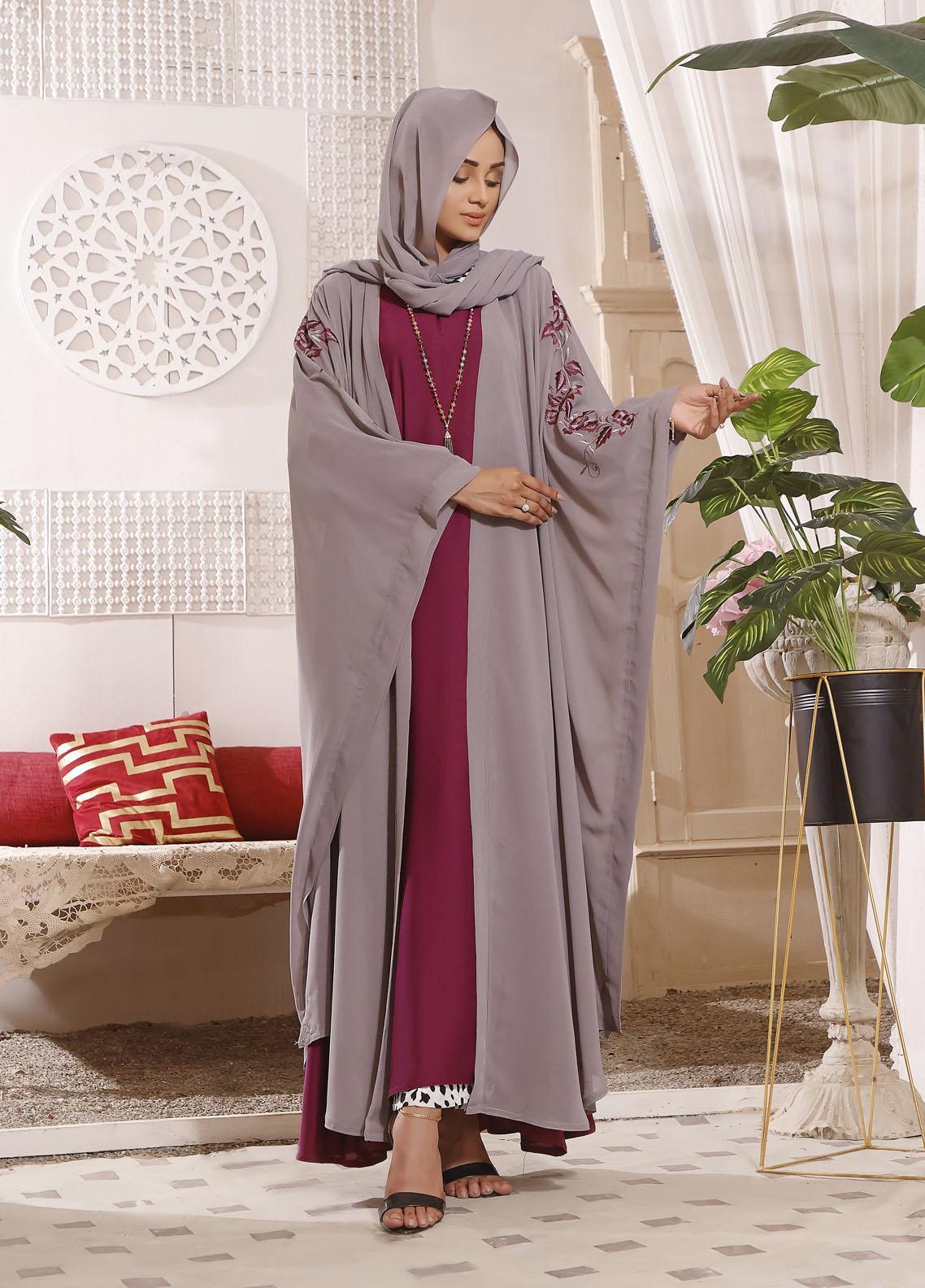 The Great Master (TGM)  Nida Front Closed Style Abaya Sumaiya