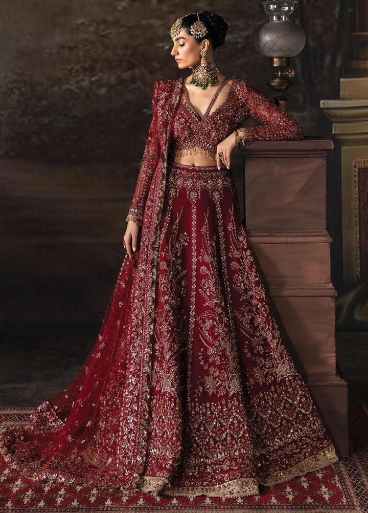 Afrozeh Embroidered  Suits Unstitched 3 Piece AF23TB AFB-V1-01 Emmaline - Wedding Collection