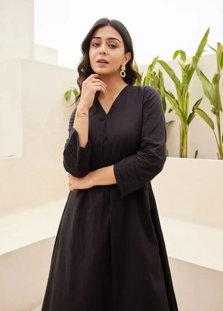 The Girl Store Pret Solid Linen 2 Piece Suit Midnight