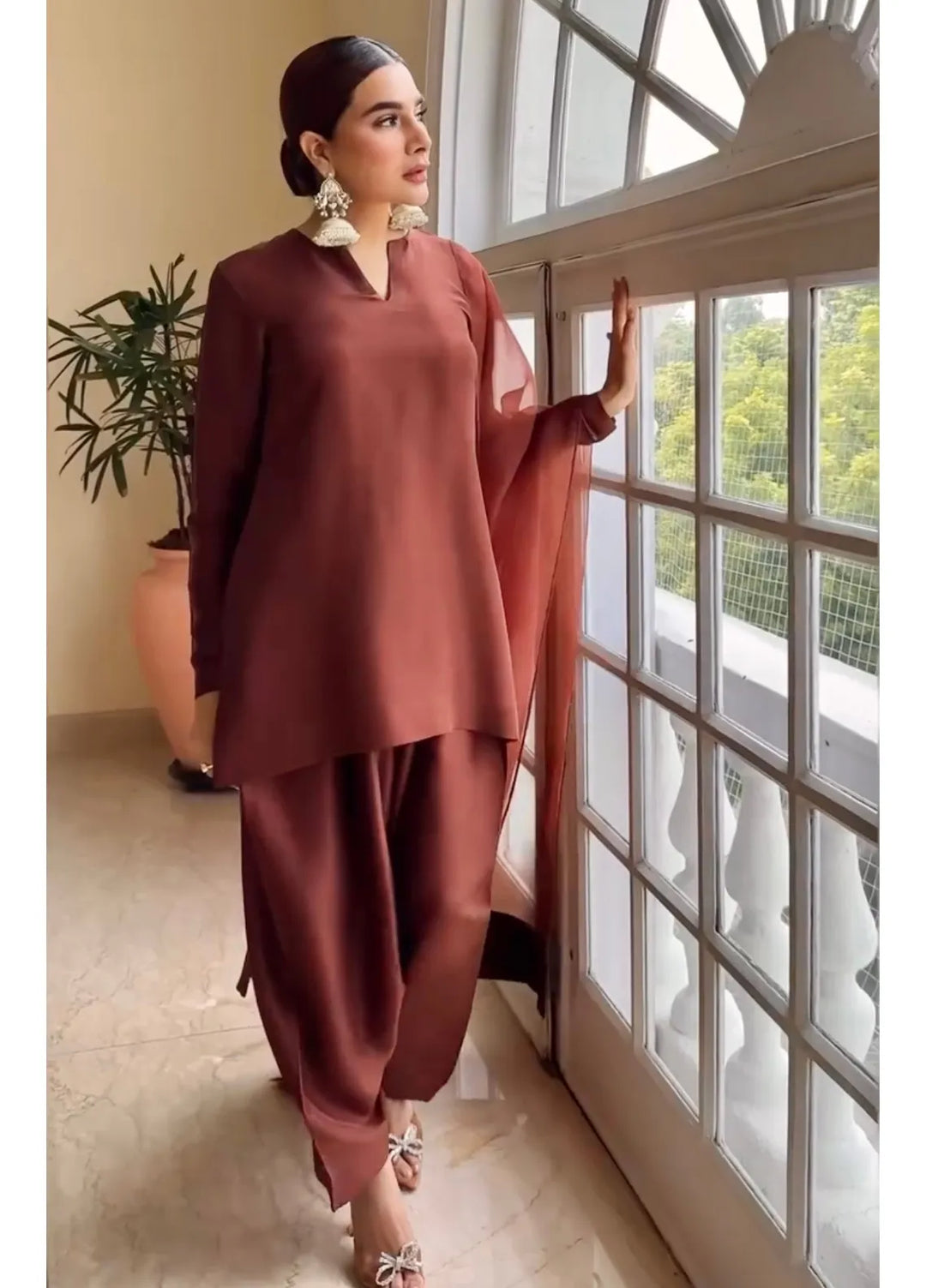 The Girl Store Pret Casual Kataan Silk 3 Piece Suit Esme