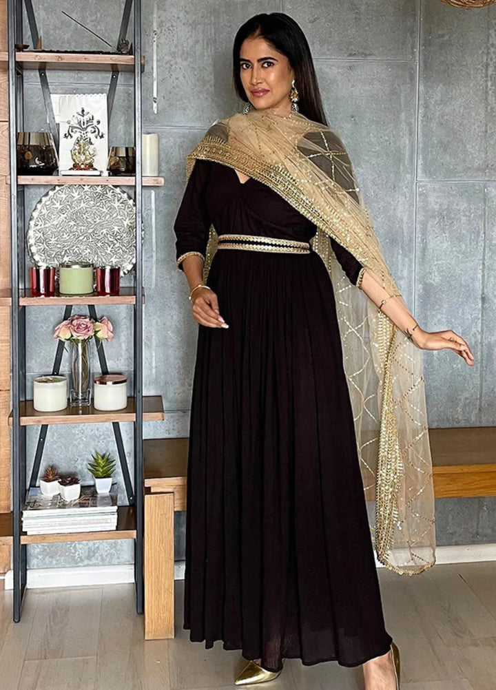 The Girls Store Pret Solid Chiffon 2 Piece Suit Clara