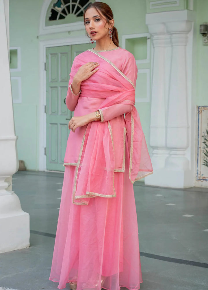 The Girls Store Pret Solid Katan Silk 3 Piece Suit Celine