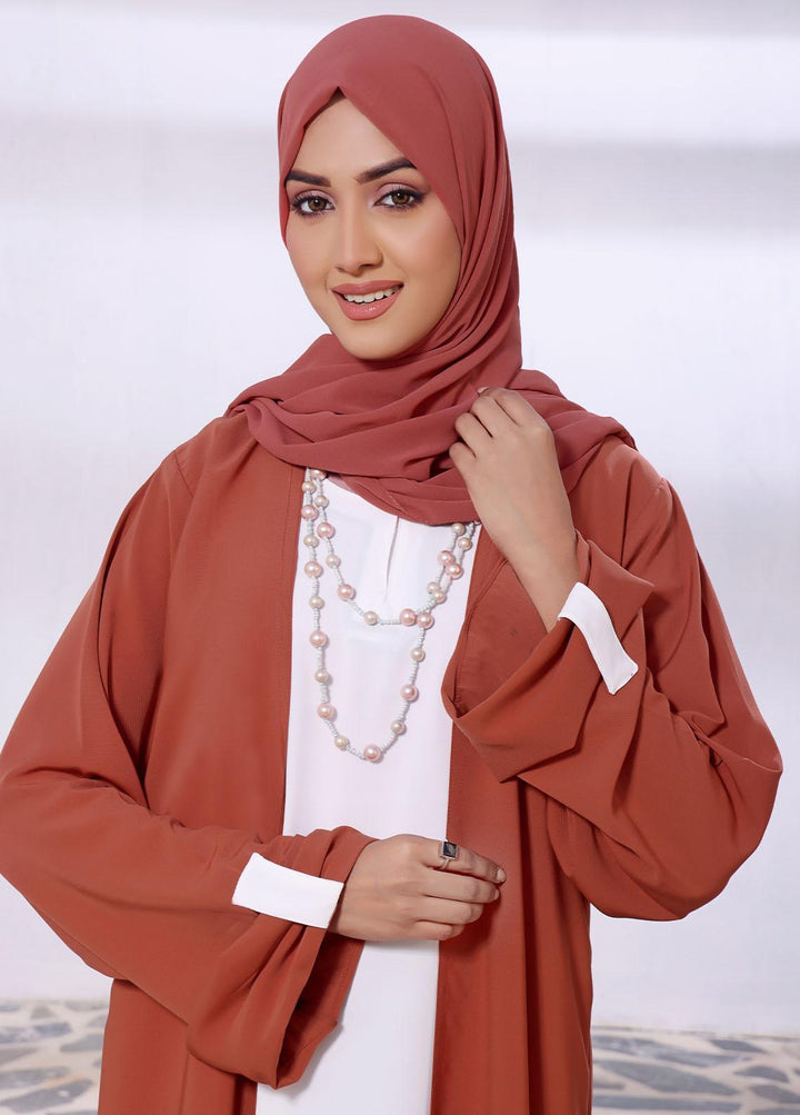 The Great Master (TGM)  Korean Nida Front Closed Abaya Mehreen