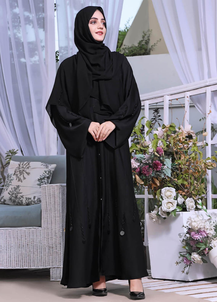 The Great Master (TGM)  Nida Front Open Style Abaya Falak