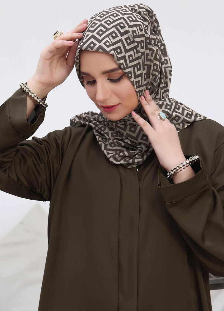 The Great Master (TGM)  Nida Front Open Style Abaya Fatima