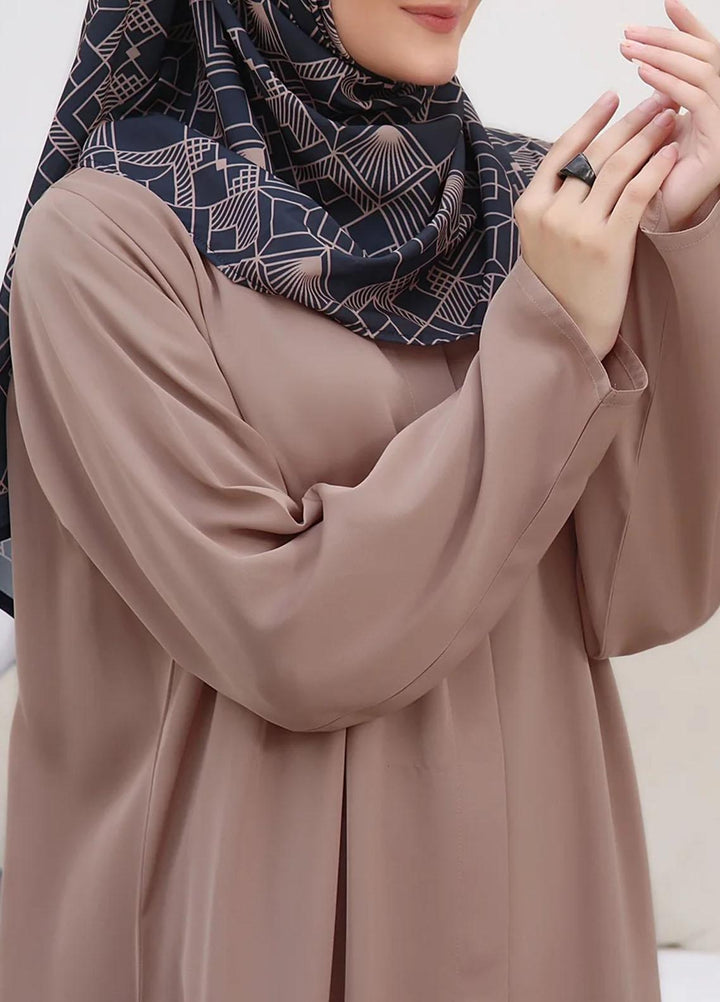 The Great Master (TGM)  Nida Front Open Style Abaya Lina
