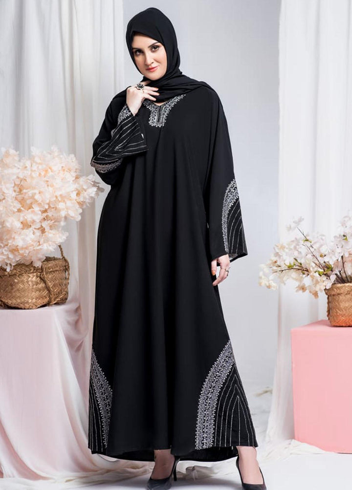 The Great Master (TGM)  Nida Front Closed Style Abaya Sabrina