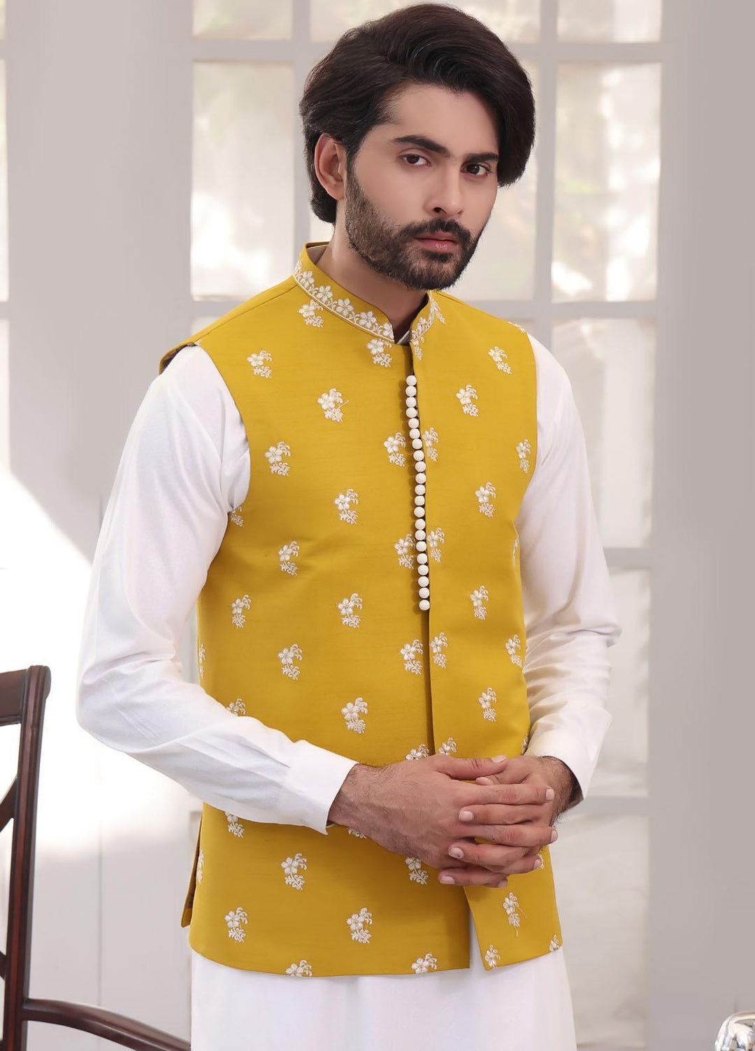The Great Master (TGM) Suiting Formal Waistcoat for Men - TGM22MW Spectrum