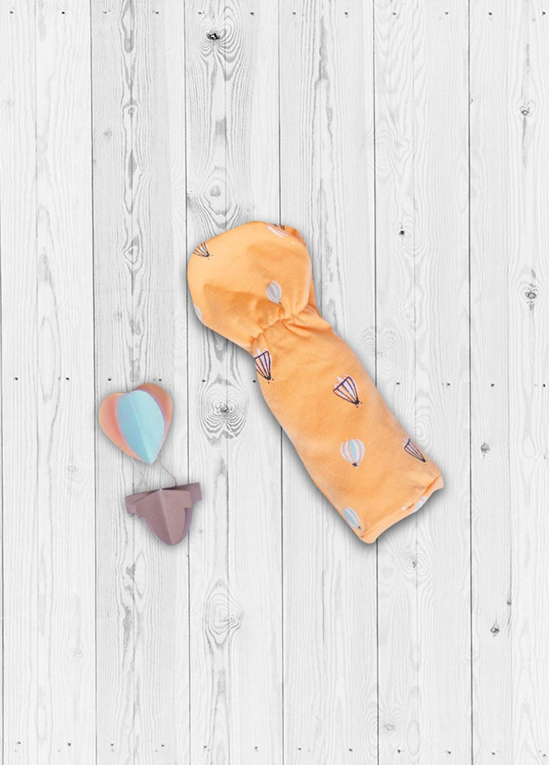 The Nest Cotton Feeder Cover 1 Piece Baby Orange Baloon Feeder Cover - Kids Clothing