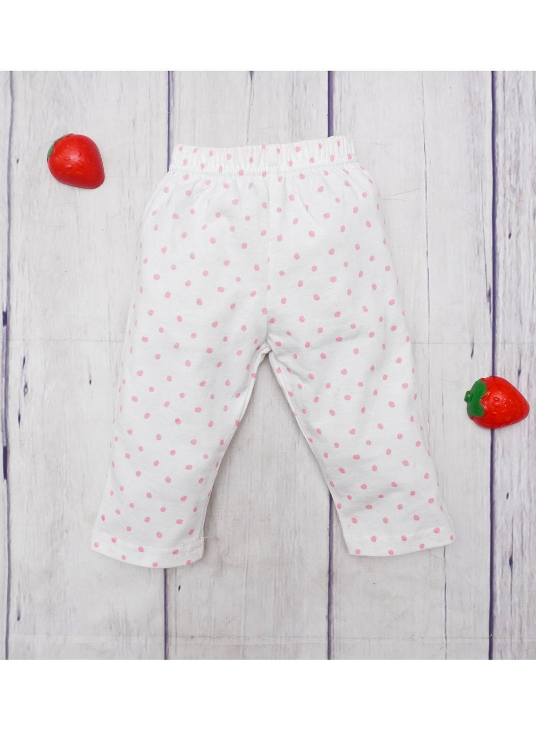 The Nest Cotton Fancy Pajama for Girls - DOTTY FRUITY PAJAMA