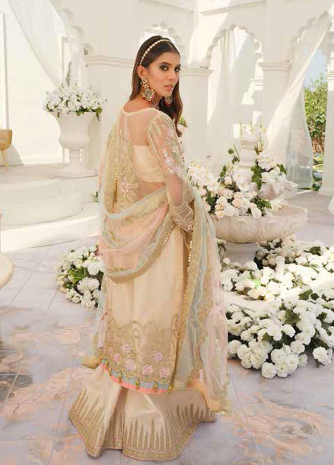 The Royal Mansion by Freesia Embroidered  Suits Unstitched 3 Piece FRE22RM FFD-0080 Mirha - Wedding Collection