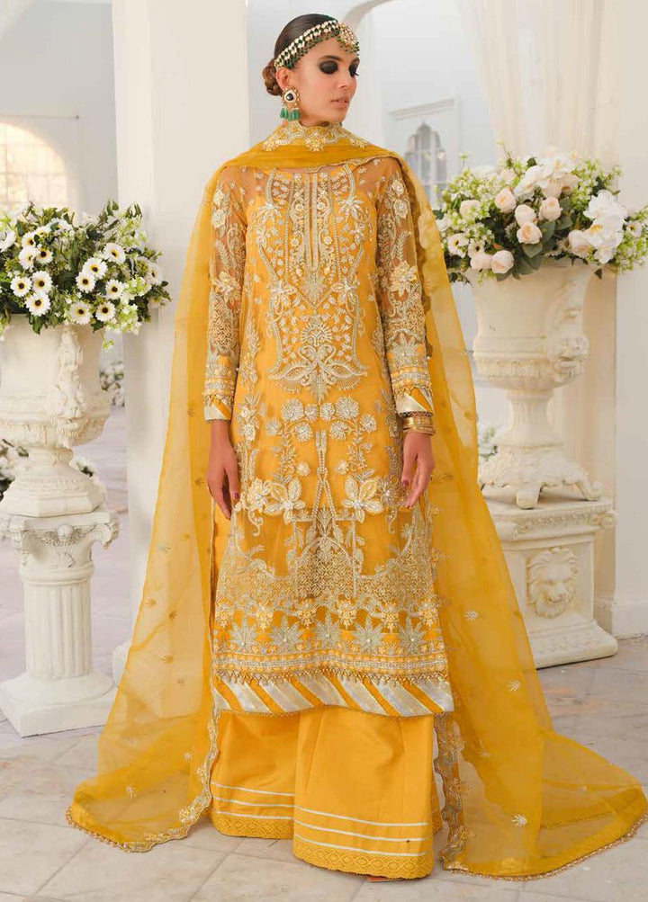 The Royal Mansion by Freesia Embroidered  Suits Unstitched 3 Piece FRE22RM FFD-0082 Opulent - Wedding Collection