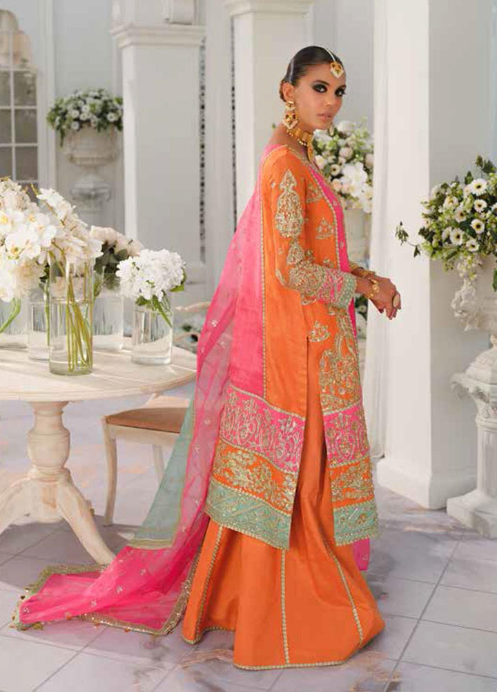 The Royal Mansion by Freesia Embroidered  Suits Unstitched 3 Piece FRE22RM FFD-0083 Diffuse - Wedding Collection