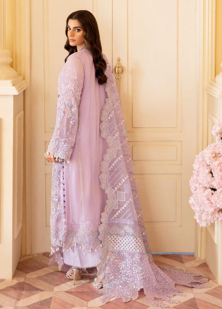 The Royal Palace By Nureh Embroidered Chiffon Suits Unstitched 3 Piece NU23RP NL-44 - Luxury Formal Collection