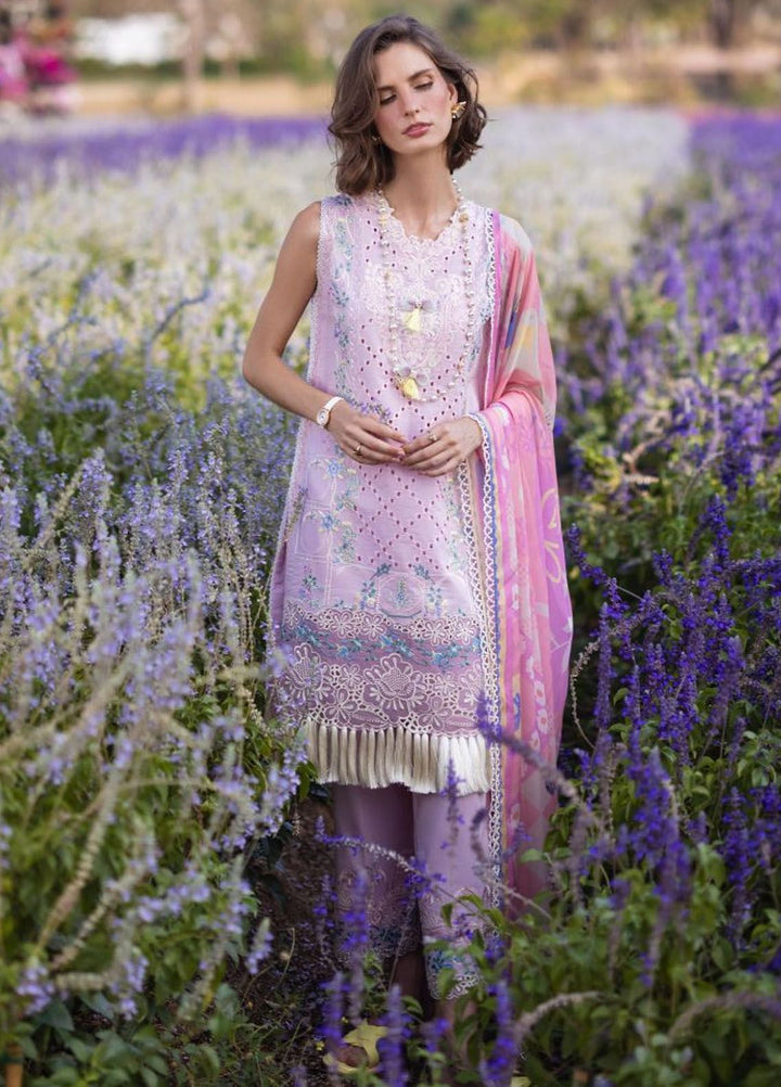 The Secret Garden by Mushq Embroidered Lawn Suits Unstitched 3 Piece MQ24SG D-6B Gerbera - Summer Collection