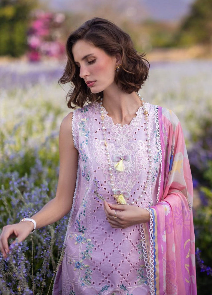 The Secret Garden by Mushq Embroidered Lawn Suits Unstitched 3 Piece MQ24SG D-6B Gerbera - Summer Collection