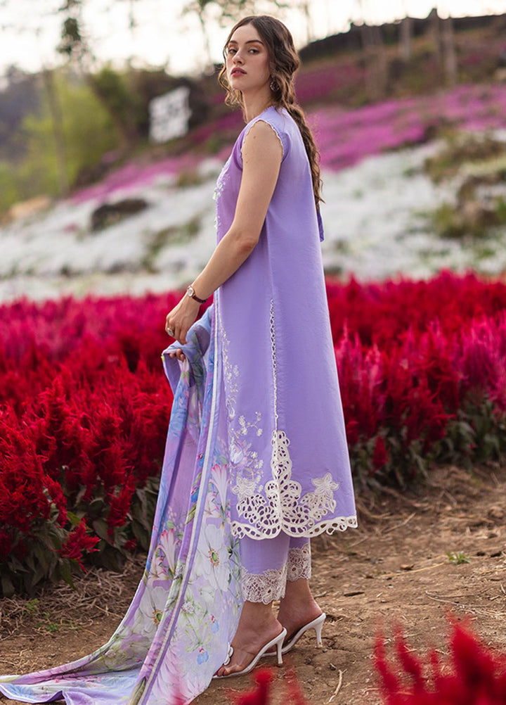 The Secret Garden by Mushq Embroidered Lawn Suits Unstitched 3 Piece MQ24SG D-7B Novella - Summer Collection