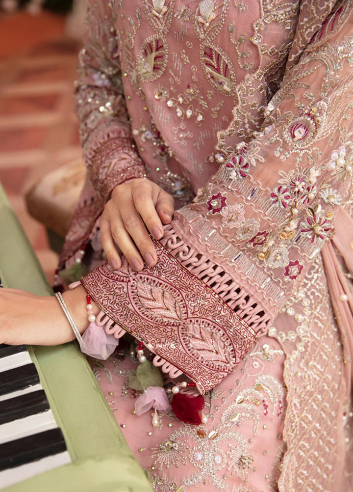 The Secret Garden By Nureh Embroidered Chiffon Suits Unstitched 4 Piece NU24SG NL-58 Caroline - Luxury Collection