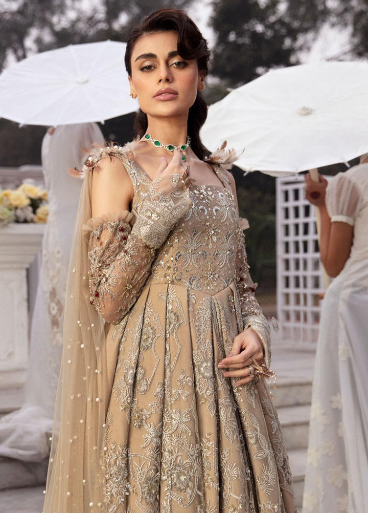 The Secret Garden By Nureh Embroidered Net Suits Unstitched 4 Piece NU24SG NL-65 Clara - Luxury Collection